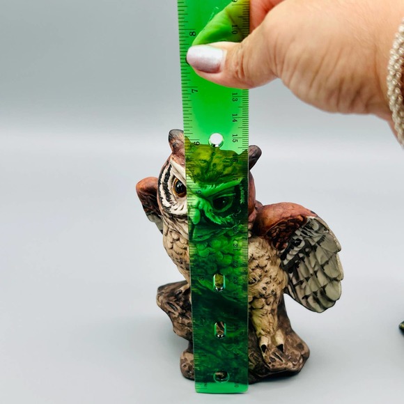 Vintage UCTCI Pair Of Ceramic Owls Made in Japan - Picture 9 of 10